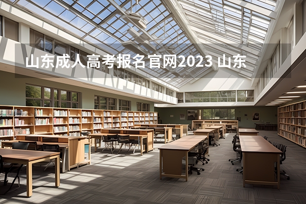 山东成人高考报名官网2023 山东成人高考报名网址是什么？