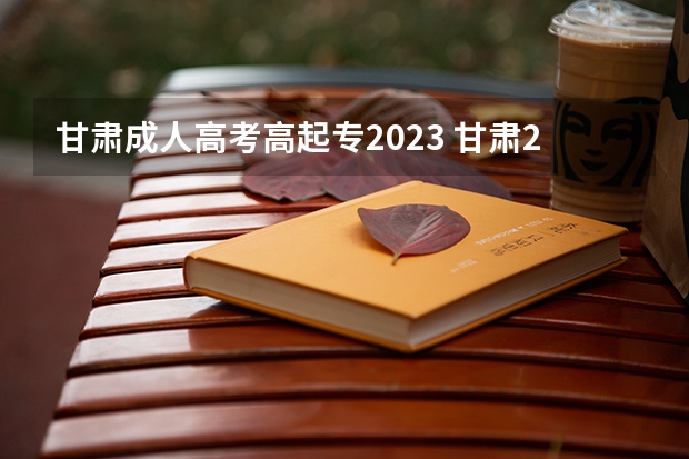 甘肃成人高考高起专2023 甘肃2023年成人高考报名条件及收费标准？