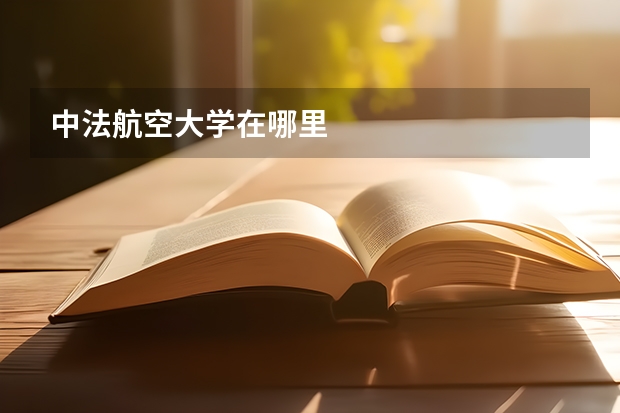 中法航空大学在哪里