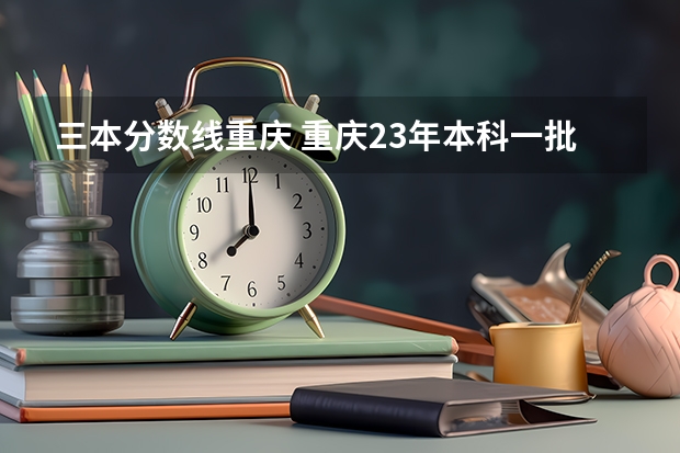 三本分数线重庆 重庆23年本科一批投档线