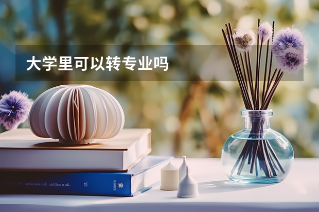 大学里可以转专业吗