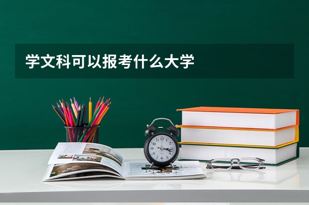 学文科可以报考什么大学