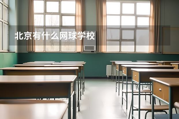 北京有什么网球学校