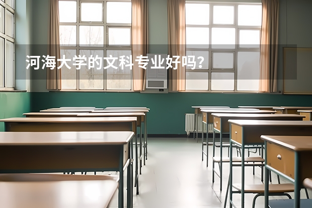 河海大学的文科专业好吗？