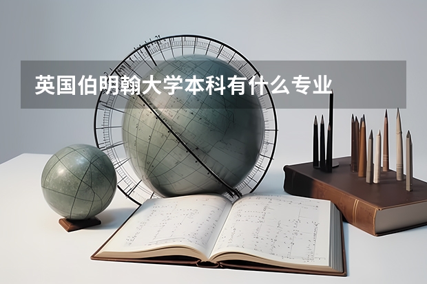 英国伯明翰大学本科有什么专业